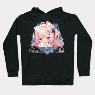 Kawaii Girls Club - Cute Chibi Girl Hoodie